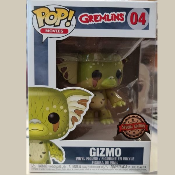 Funko Pop! Movies Gremlins Gizmo (Flocked) SDCC Figure #04 - US
