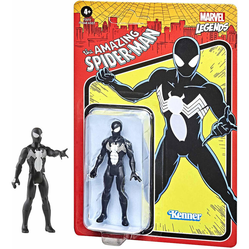 Marvel Legends Spiderman Simbionte figure 9cm - Wanted