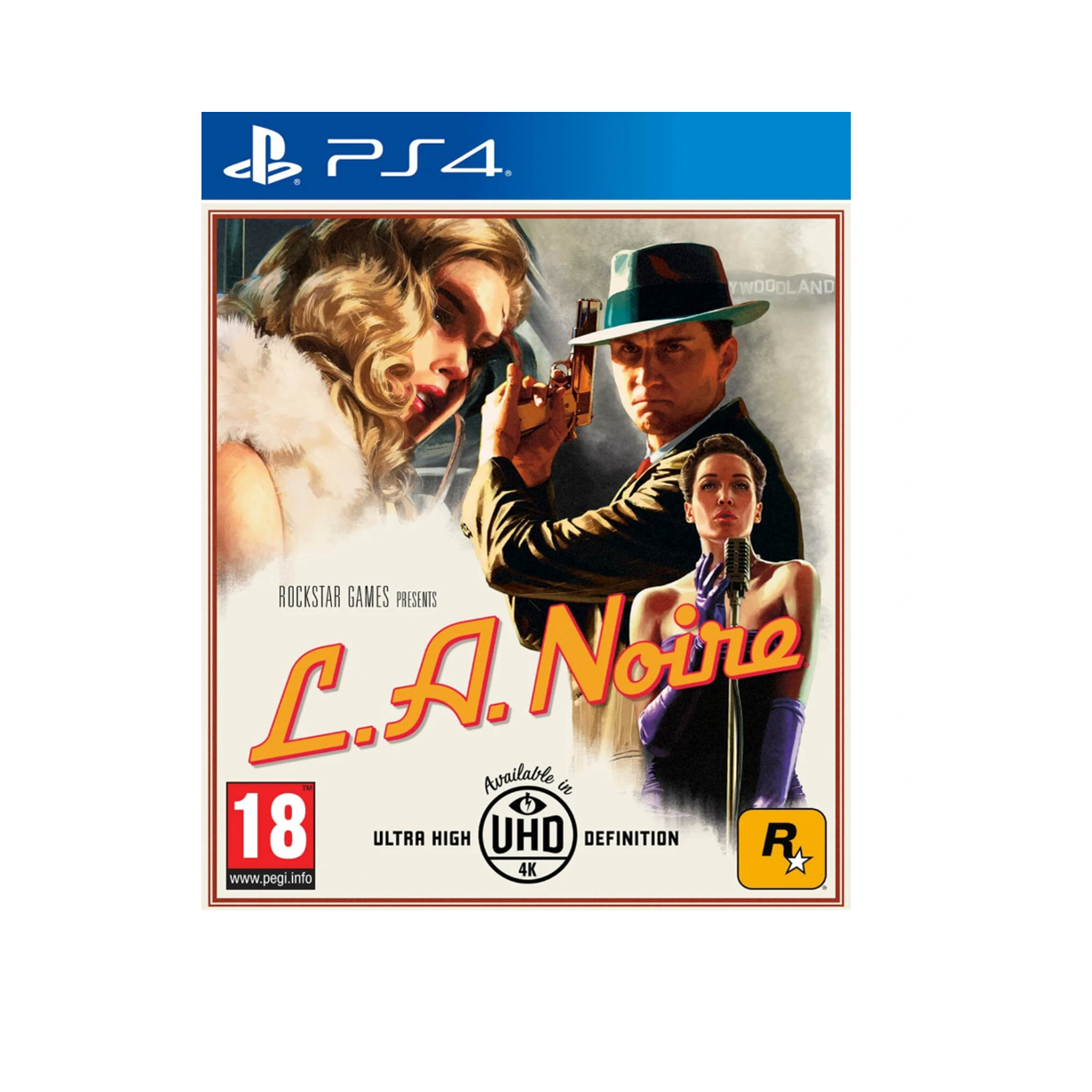 USED Game - ROCKSTAR GAMES PS4 L.A. Noire PS4 - Wanted